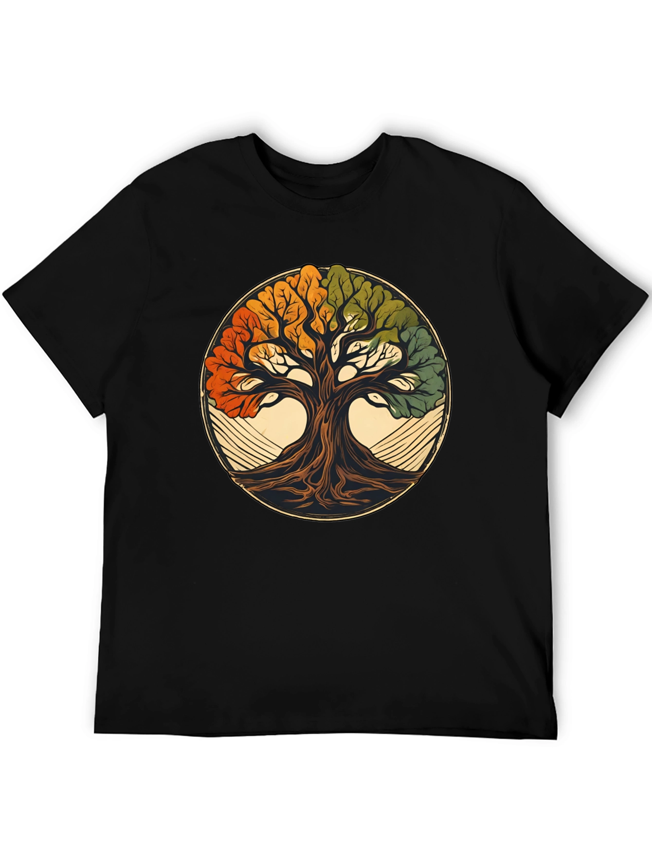 Tree of Life Graphic Tee - Nature Inspired Design