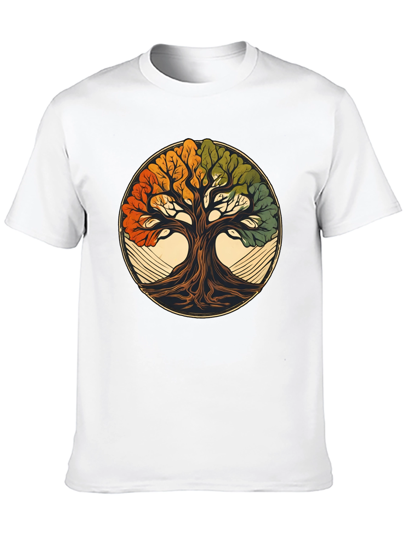 Tree of Life Graphic Tee - Nature Inspired Design