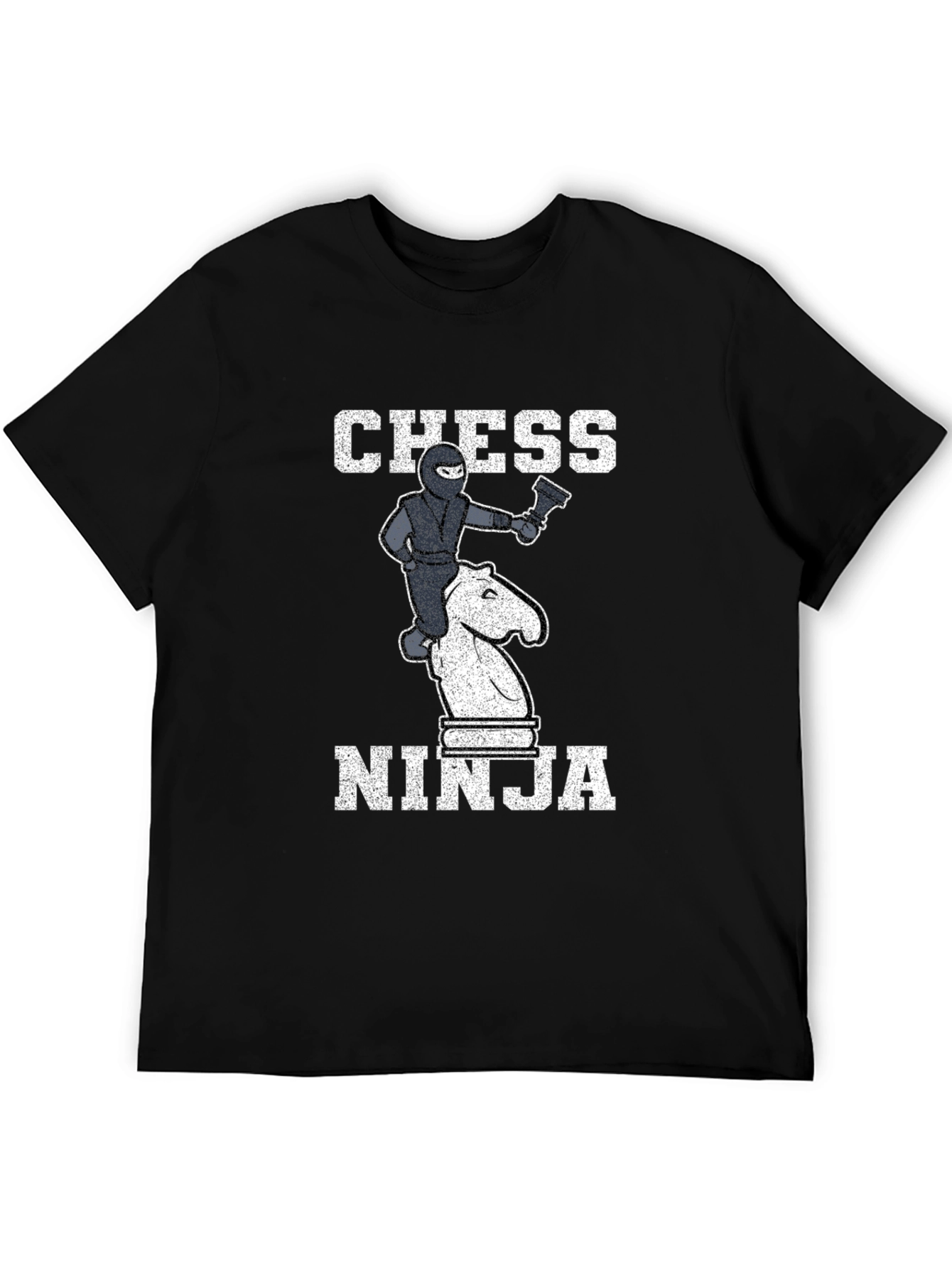 Chess Ninja Graphic Tee - Unique T-Shirt