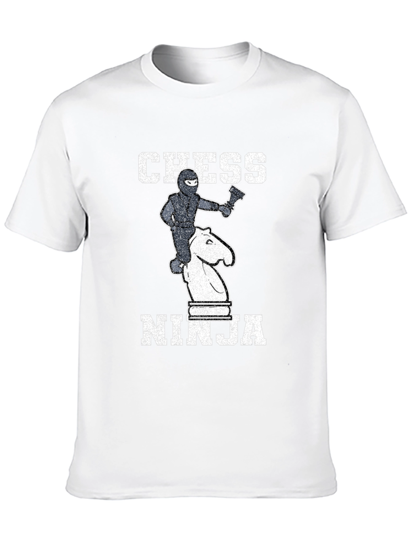 Chess Ninja Graphic Tee - Unique T-Shirt