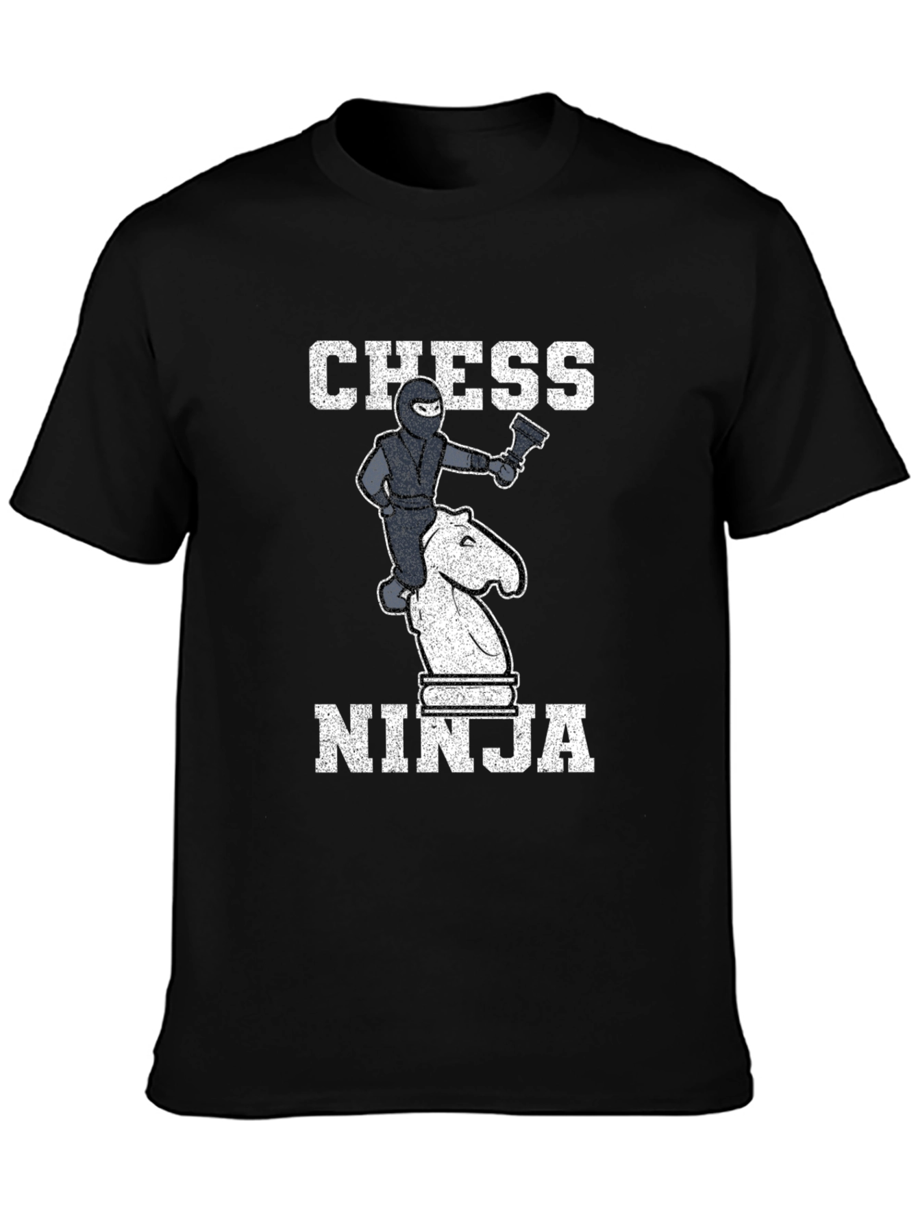 Chess Ninja Graphic Tee - Unique T-Shirt