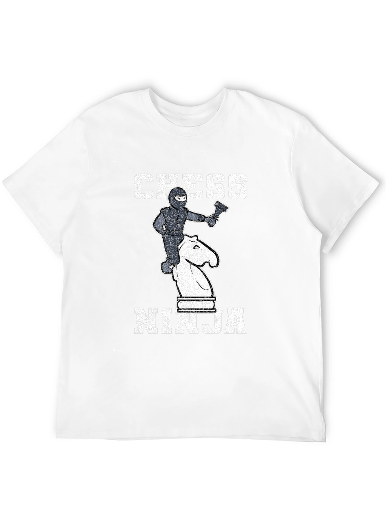 Chess Ninja Graphic Tee - Unique T-Shirt