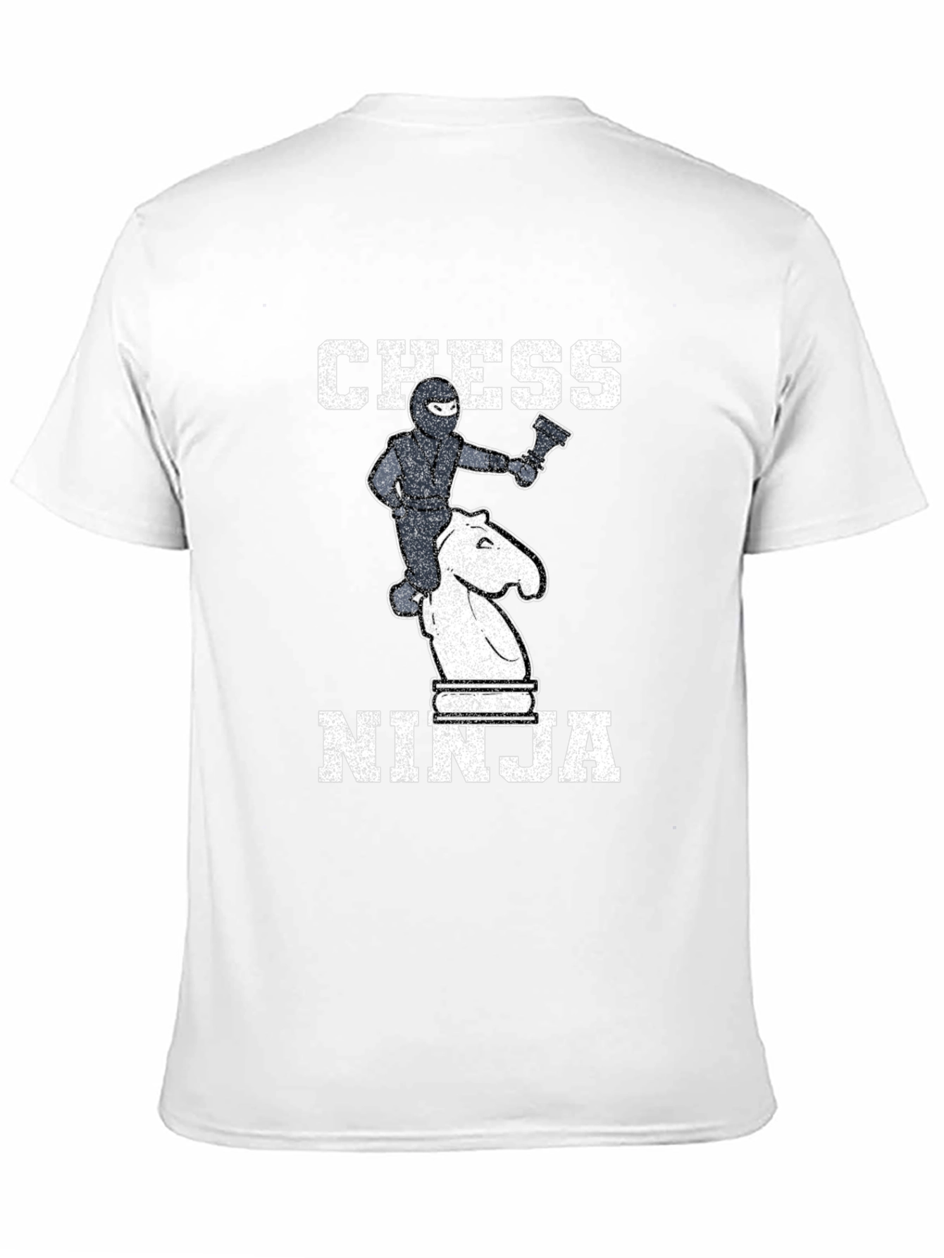 Chess Ninja Graphic Tee - Unique T-Shirt