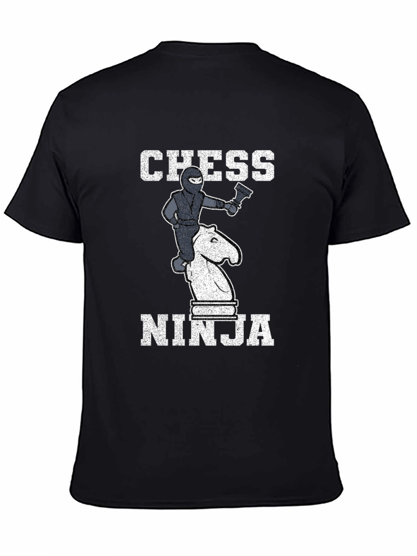 Chess Ninja Graphic Tee - Unique T-Shirt