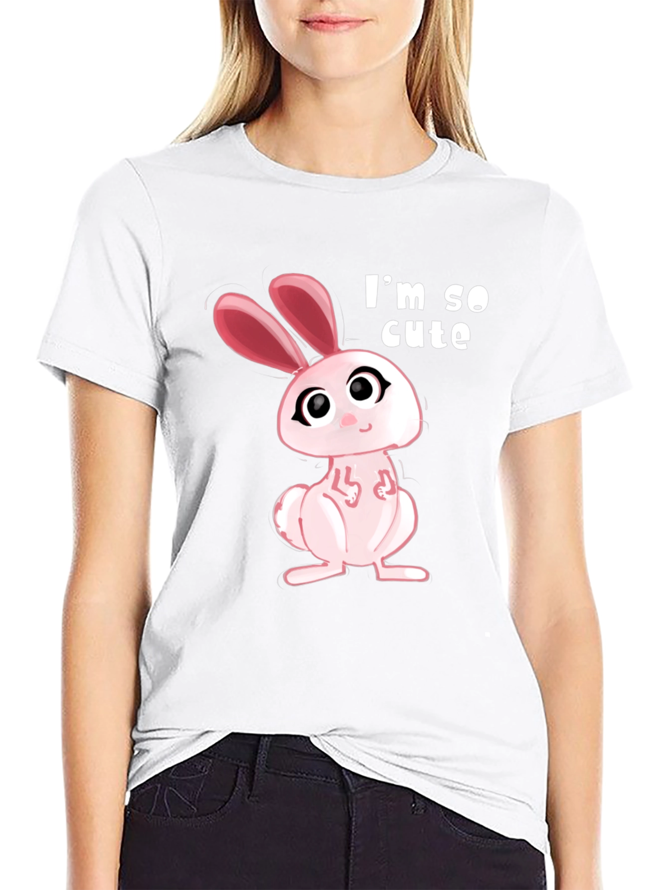 Cute Bunny T-Shirt - Im So Cute