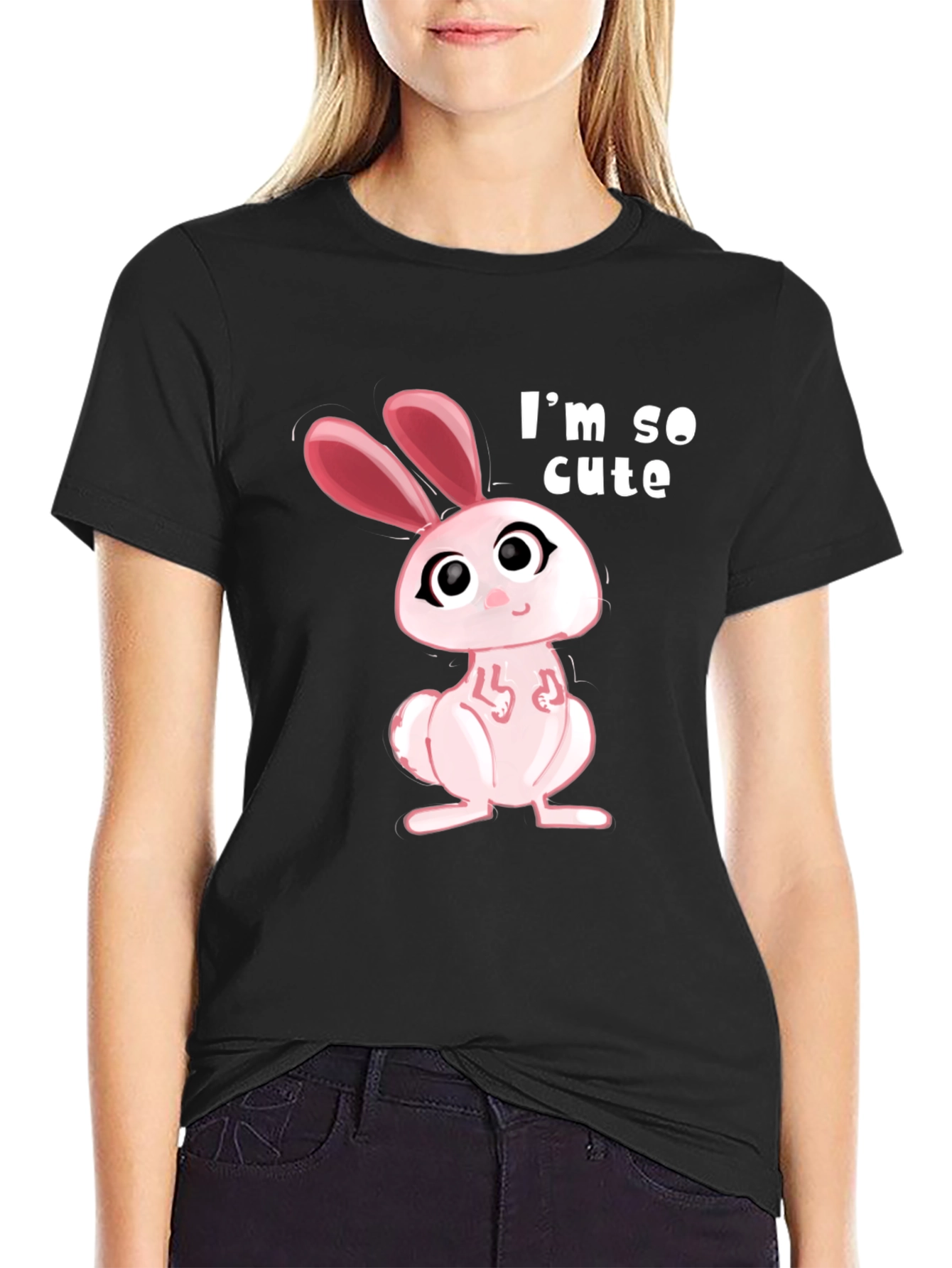 Cute Bunny T-Shirt - Im So Cute