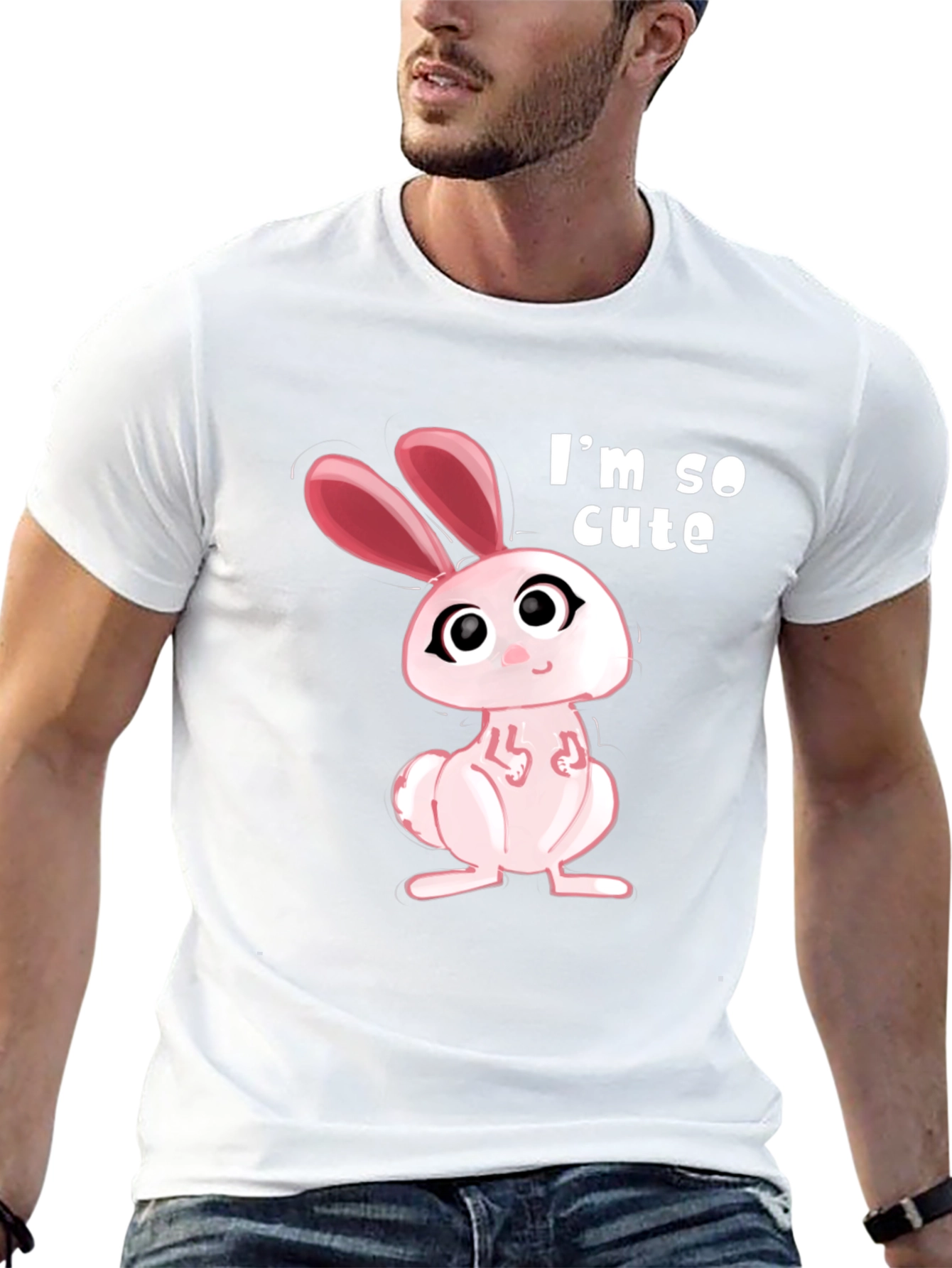 Cute Bunny T-Shirt - Im So Cute