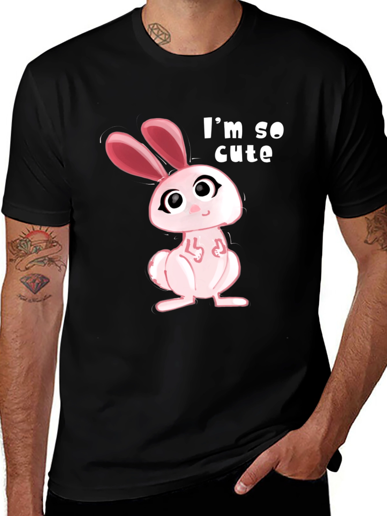 Cute Bunny T-Shirt - Im So Cute