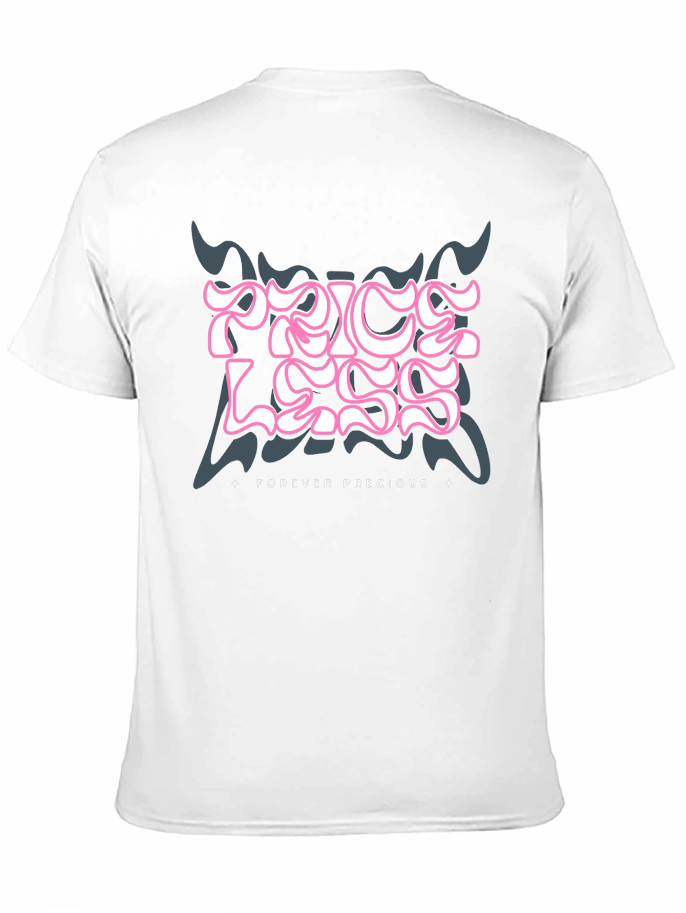 Priceless Forever Precious Graphic Tee - Black