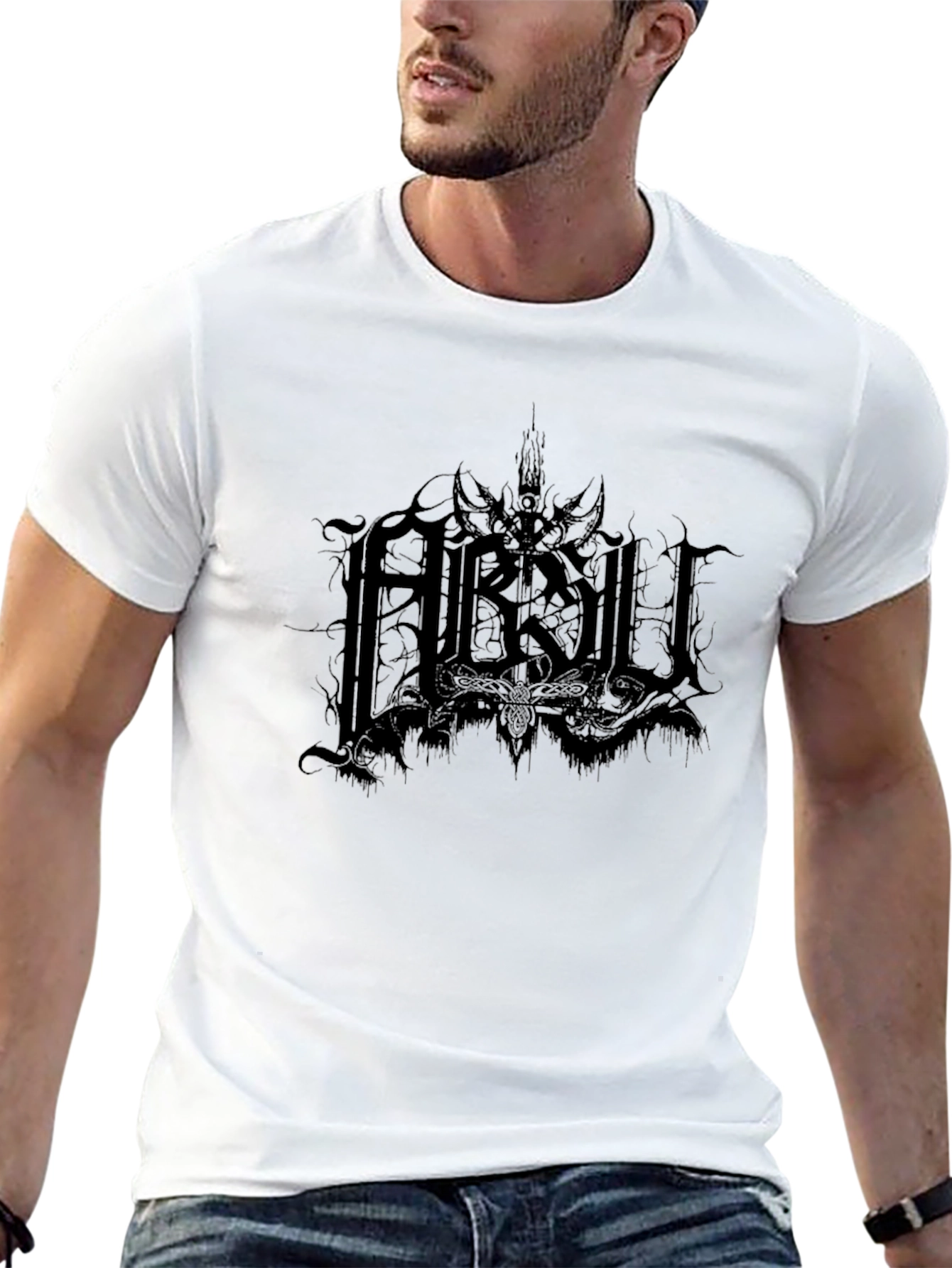 Black Metal Band T-Shirt - Dark Graphic Tee