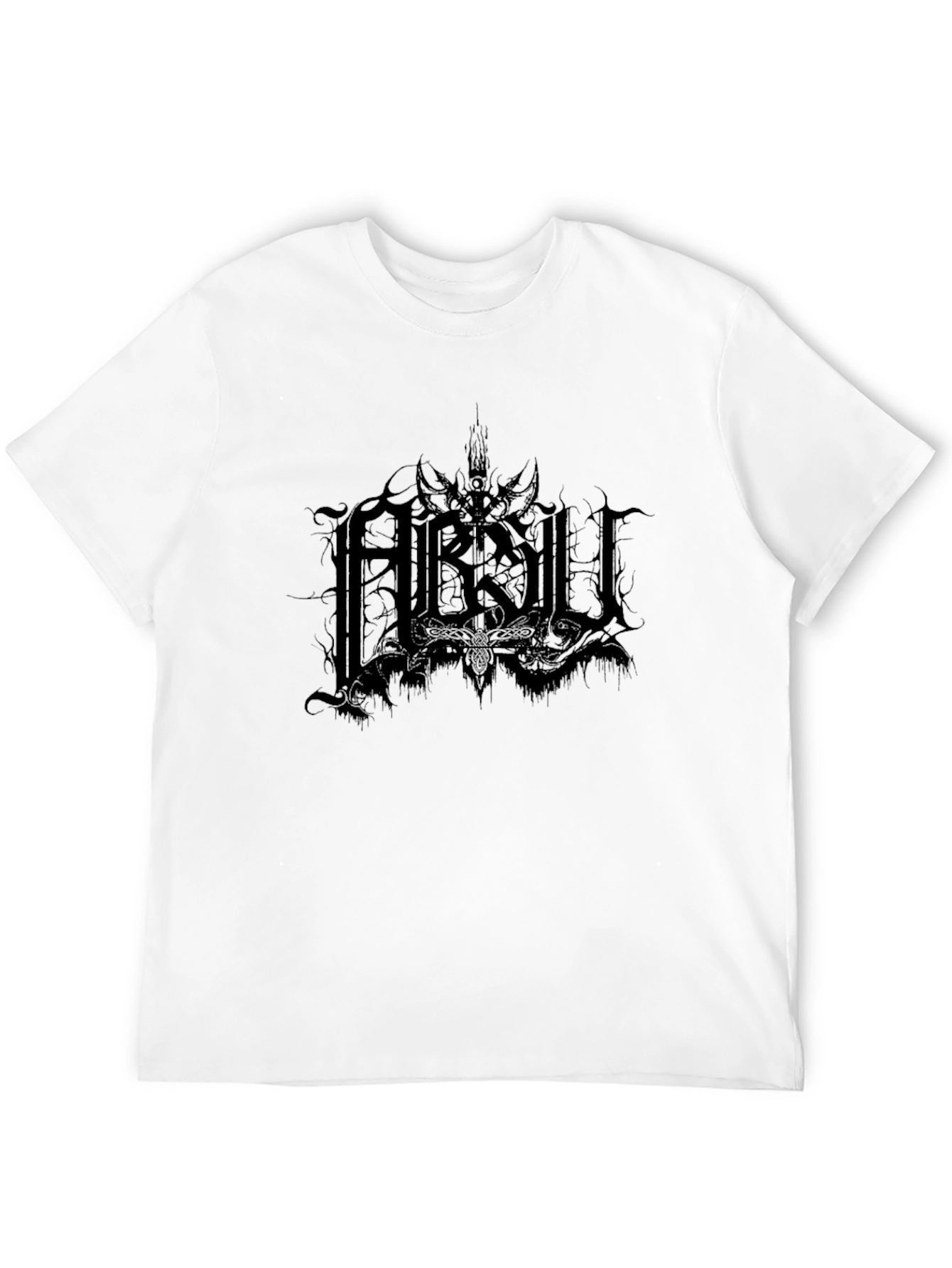 Black Metal Band T-Shirt - Dark Graphic Tee