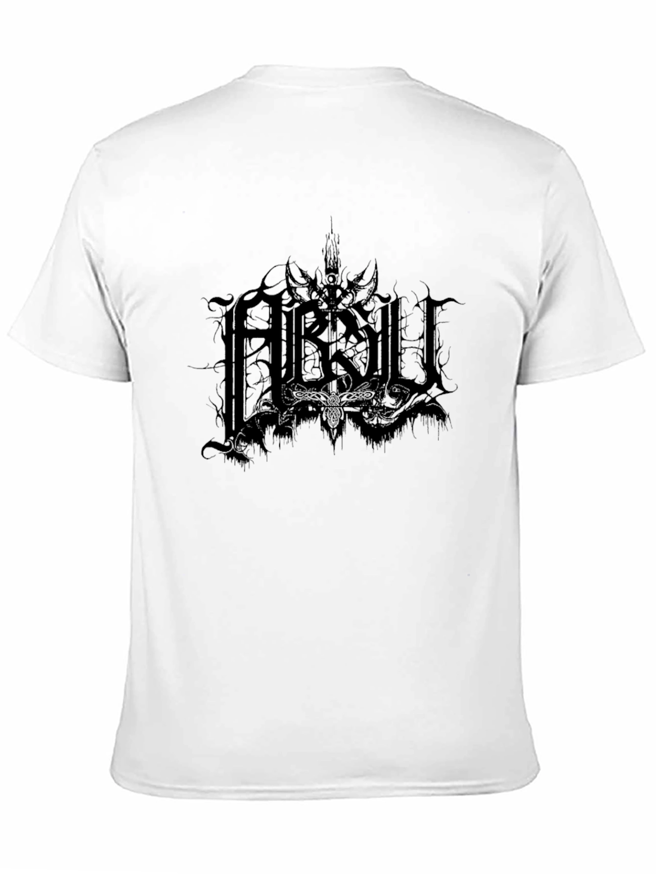Black Metal Band T-Shirt - Dark Graphic Tee