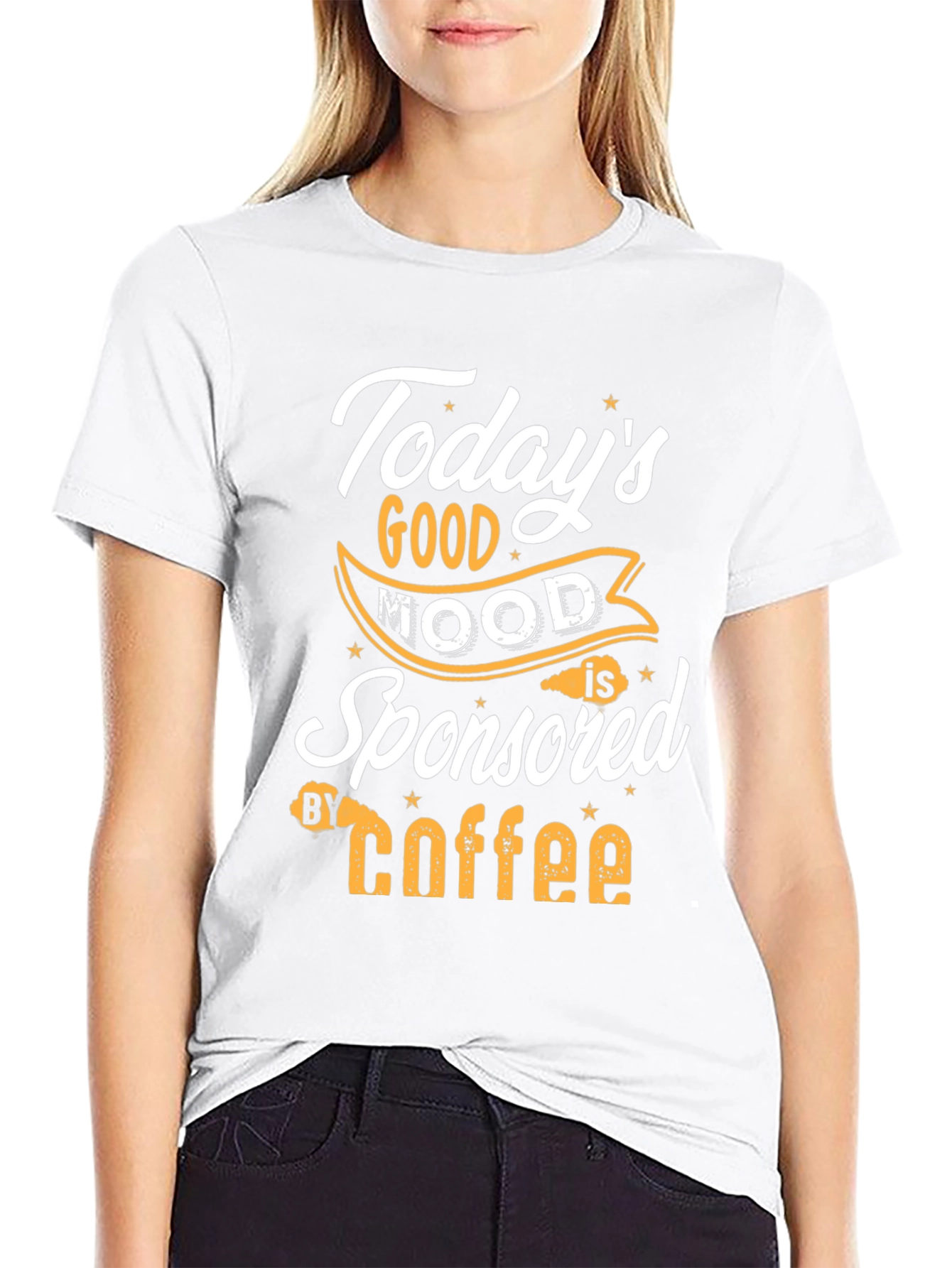 Todays Good Mood is Sponsored by Coffee T-Shirt