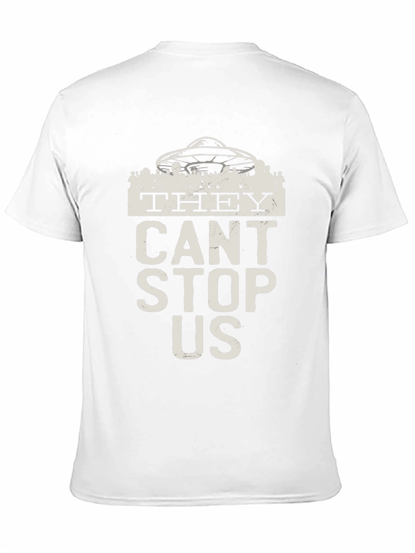 They Cant Stop Us UFO Graphic Tee