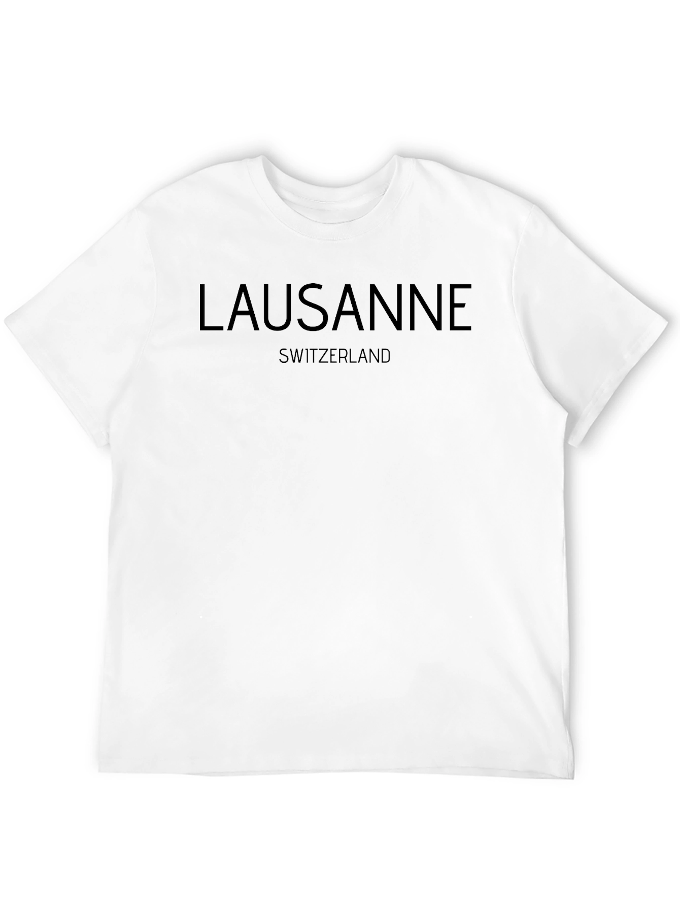 Lausanne Switzerland Graphic Tee - Casual Wear