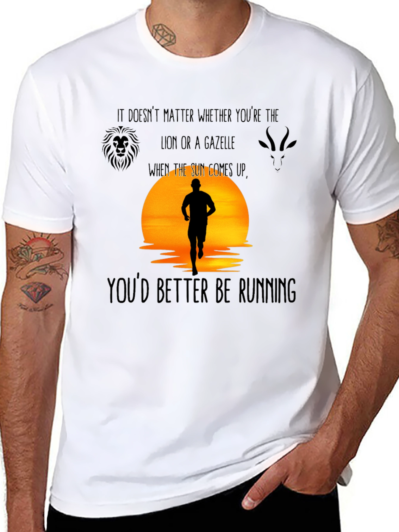 Motivational Running T-Shirt