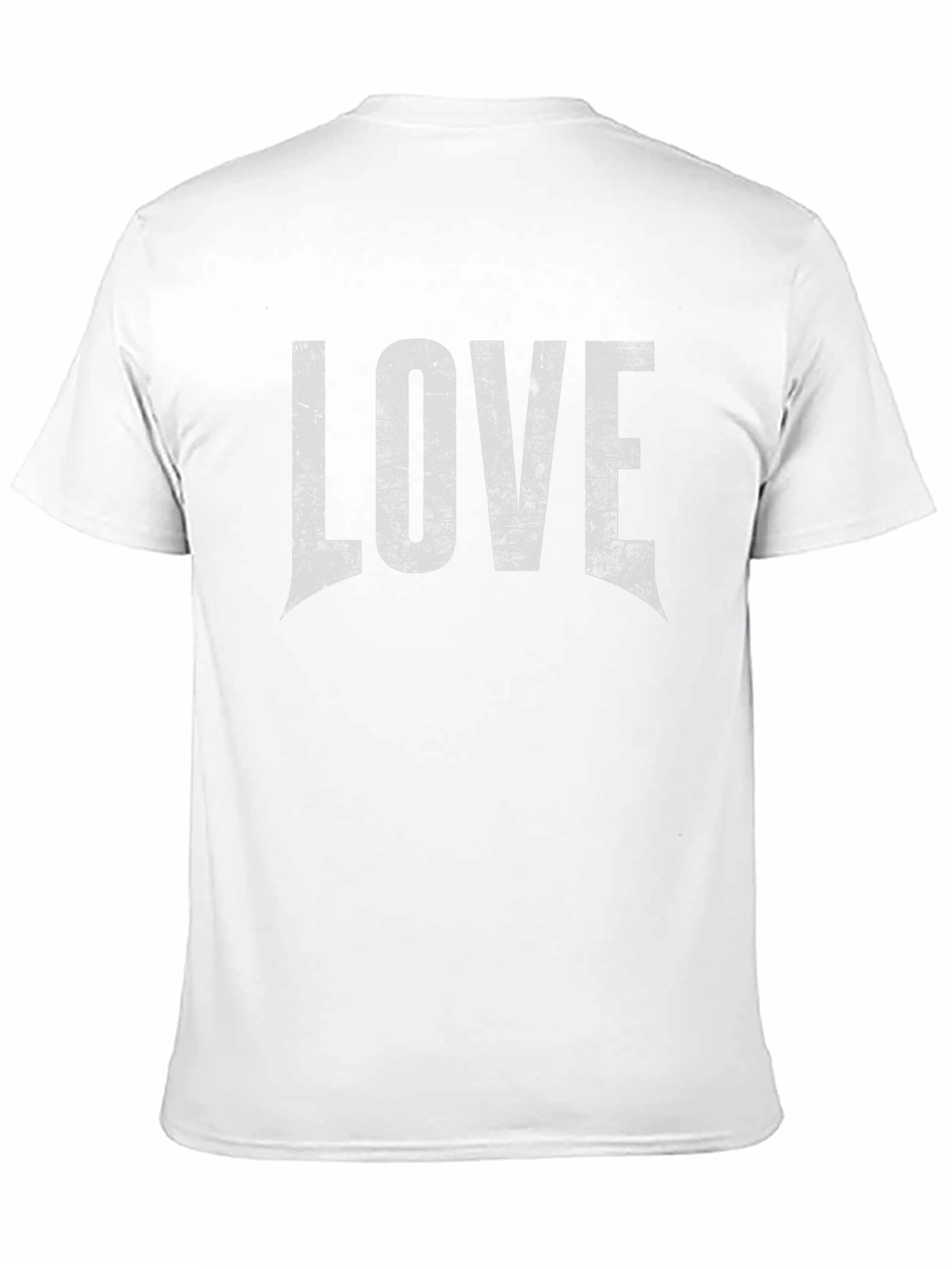 LOVE Graphic Tee - Distressed Print