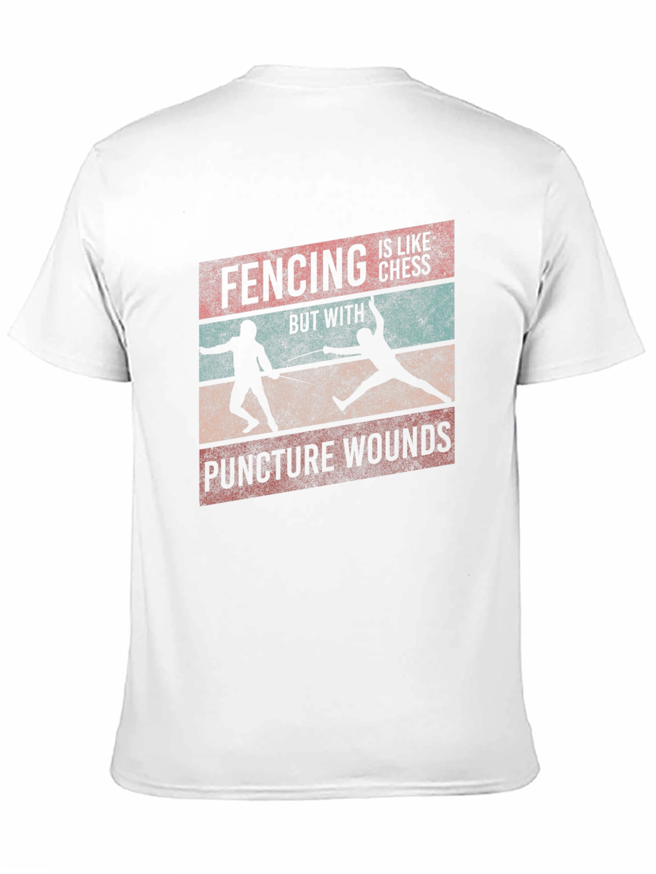 Fencing is Like Chess T-Shirt