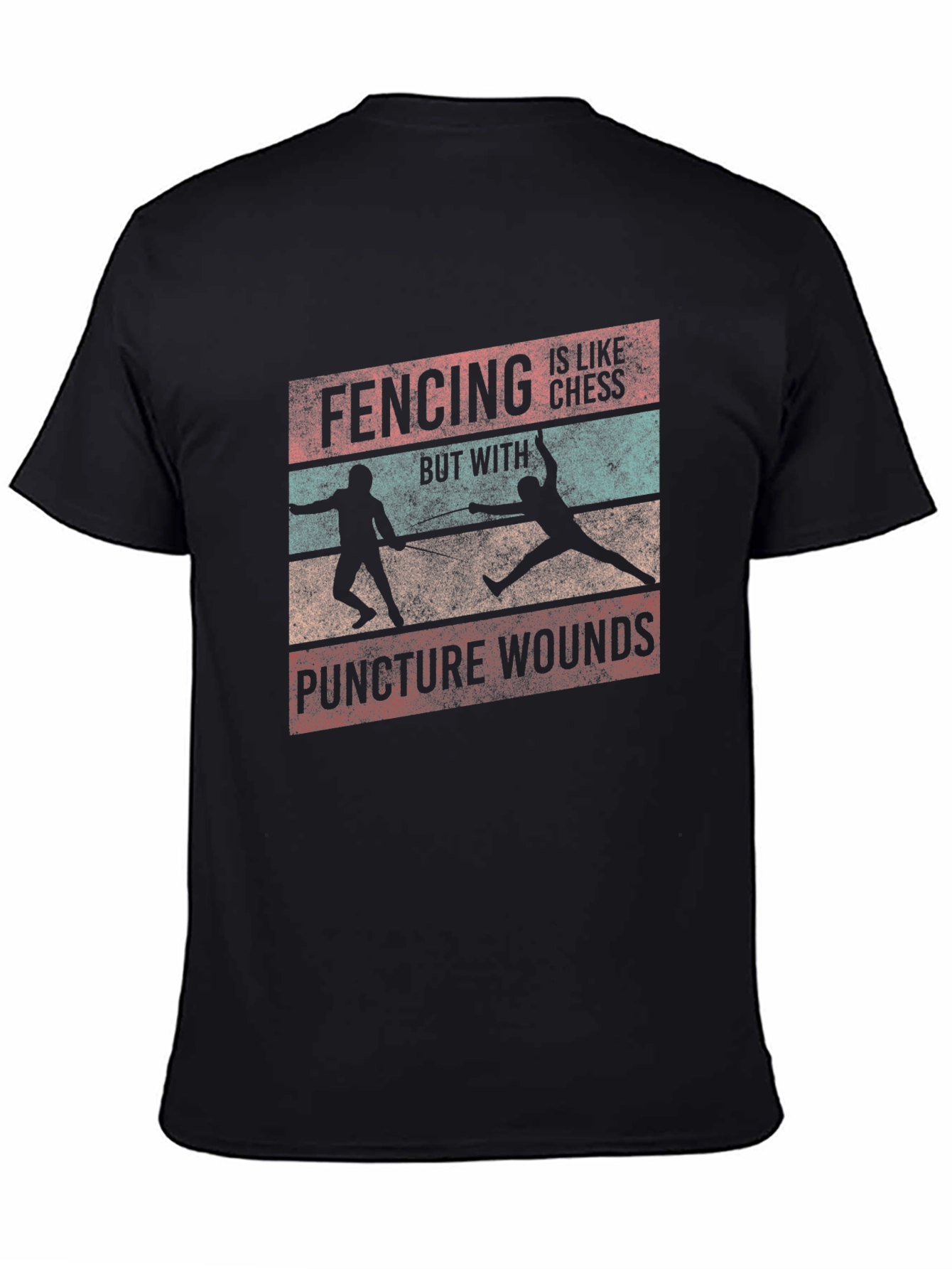 Fencing is Like Chess T-Shirt