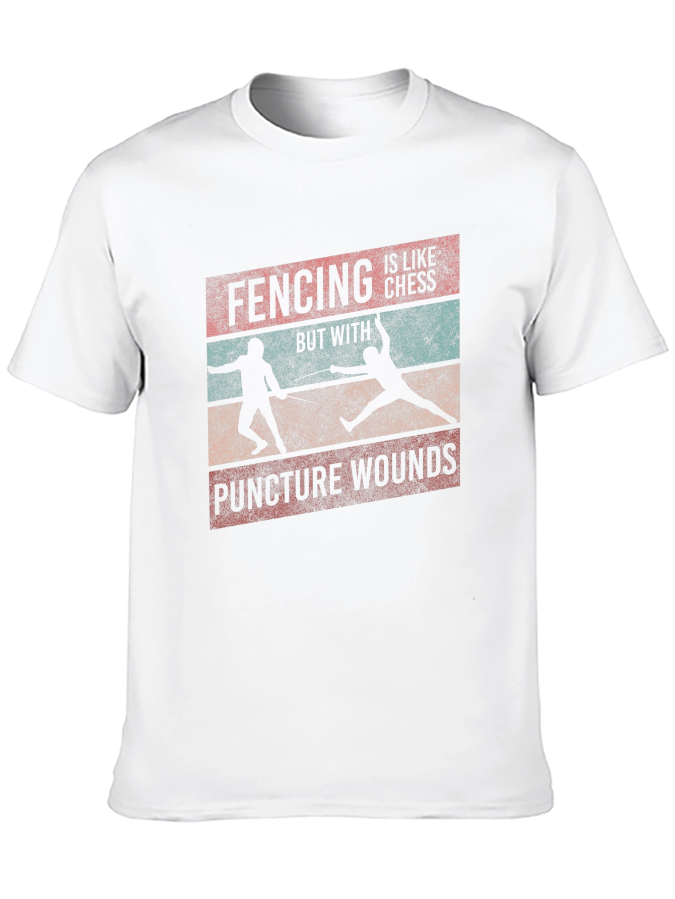 Fencing is Like Chess T-Shirt