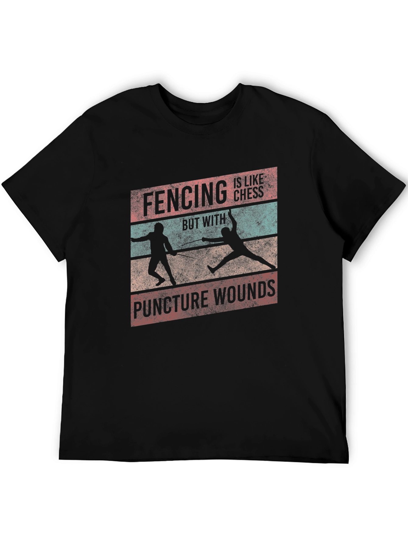 Fencing is Like Chess T-Shirt