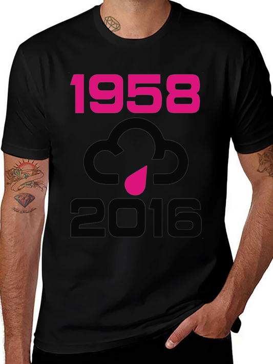 1958-2016 Cloud Graphic Tee
