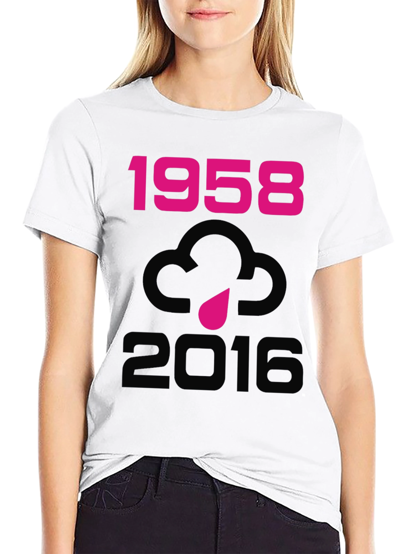 1958-2016 Cloud Graphic Tee