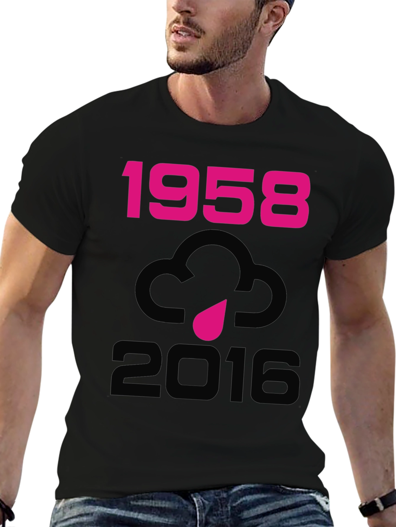 1958-2016 Cloud Graphic Tee
