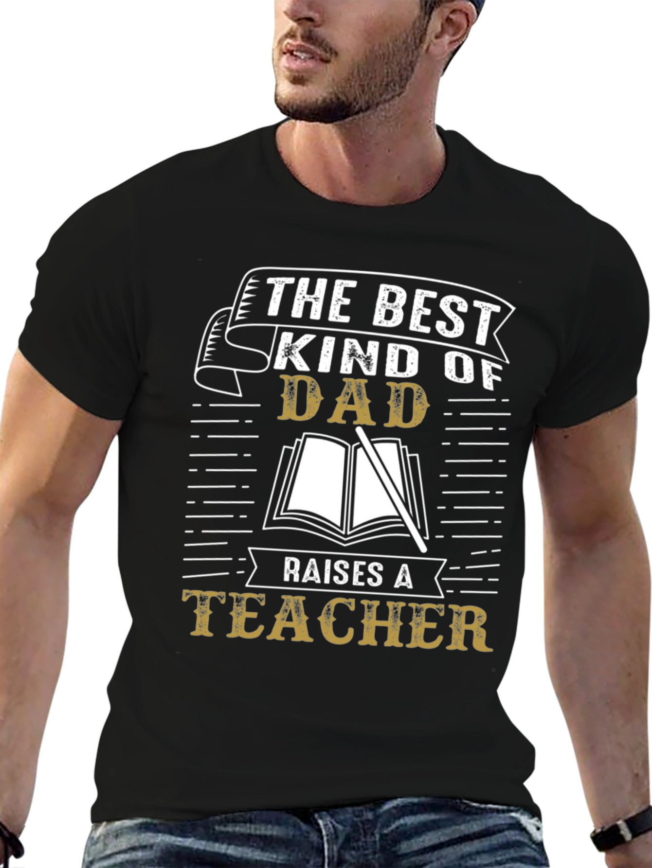 Best Kind of Dad Teacher T-Shirt