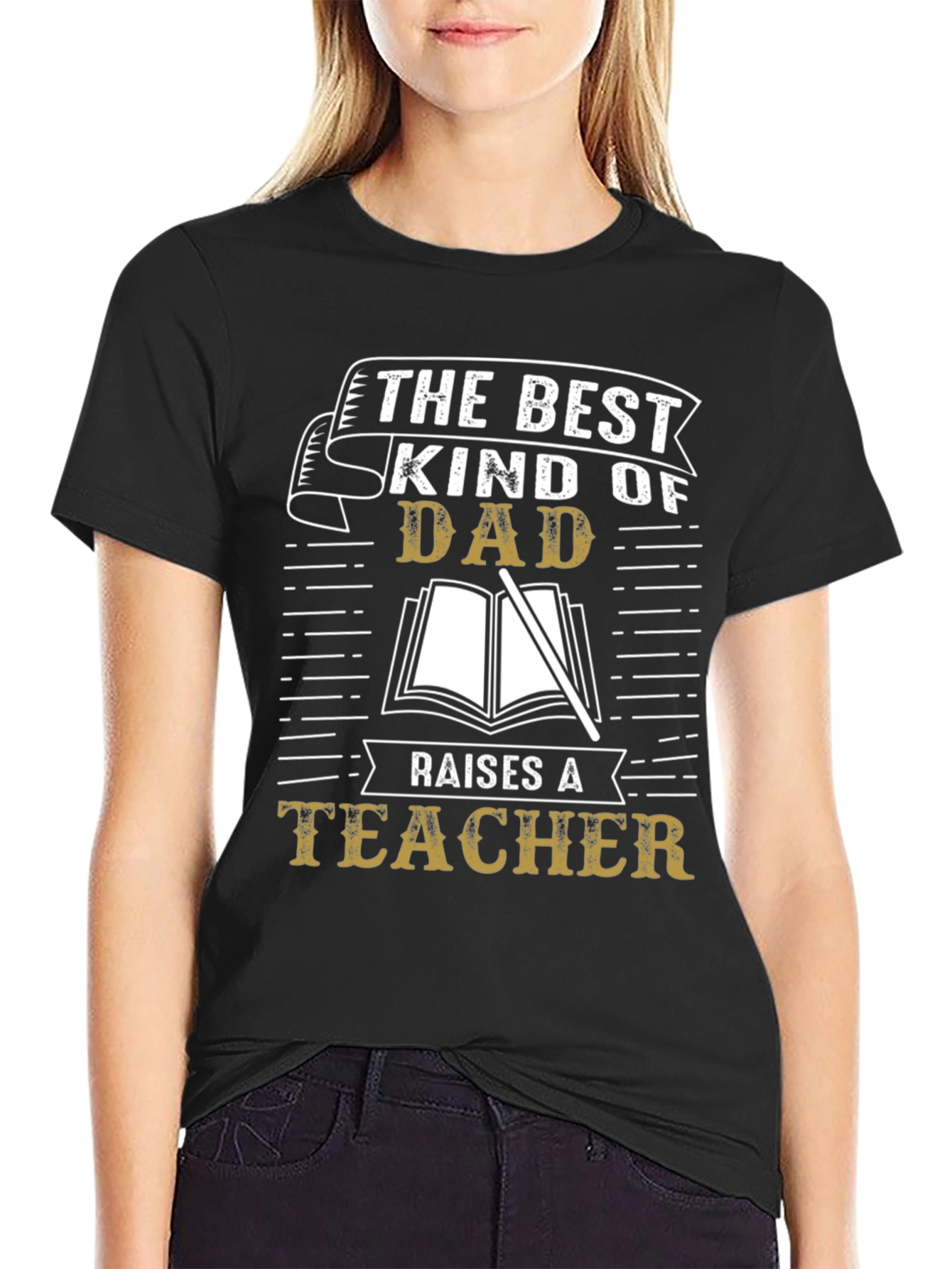 Best Kind of Dad Teacher T-Shirt