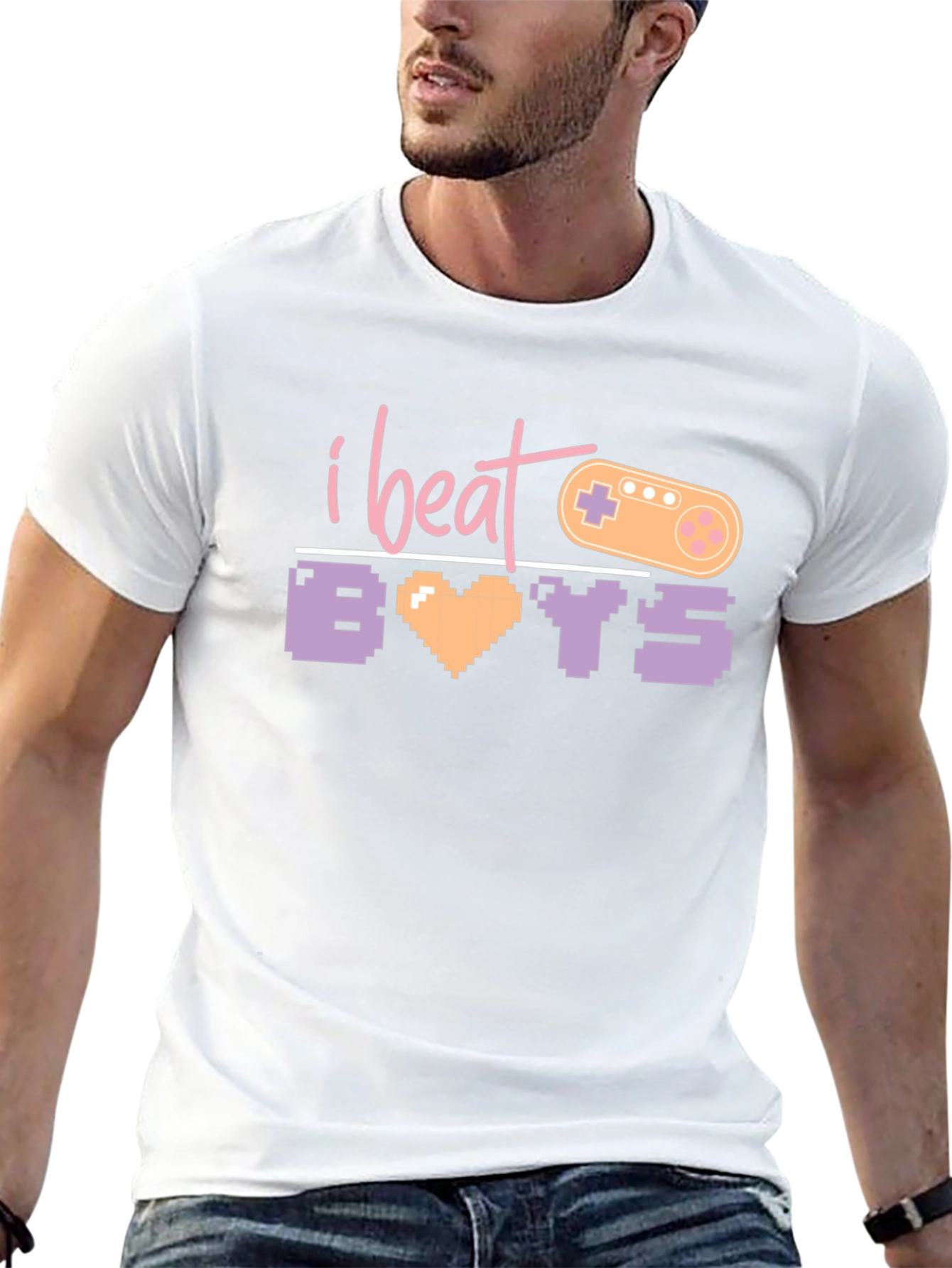 I Beat Boys T-Shirt - Gamer Tee