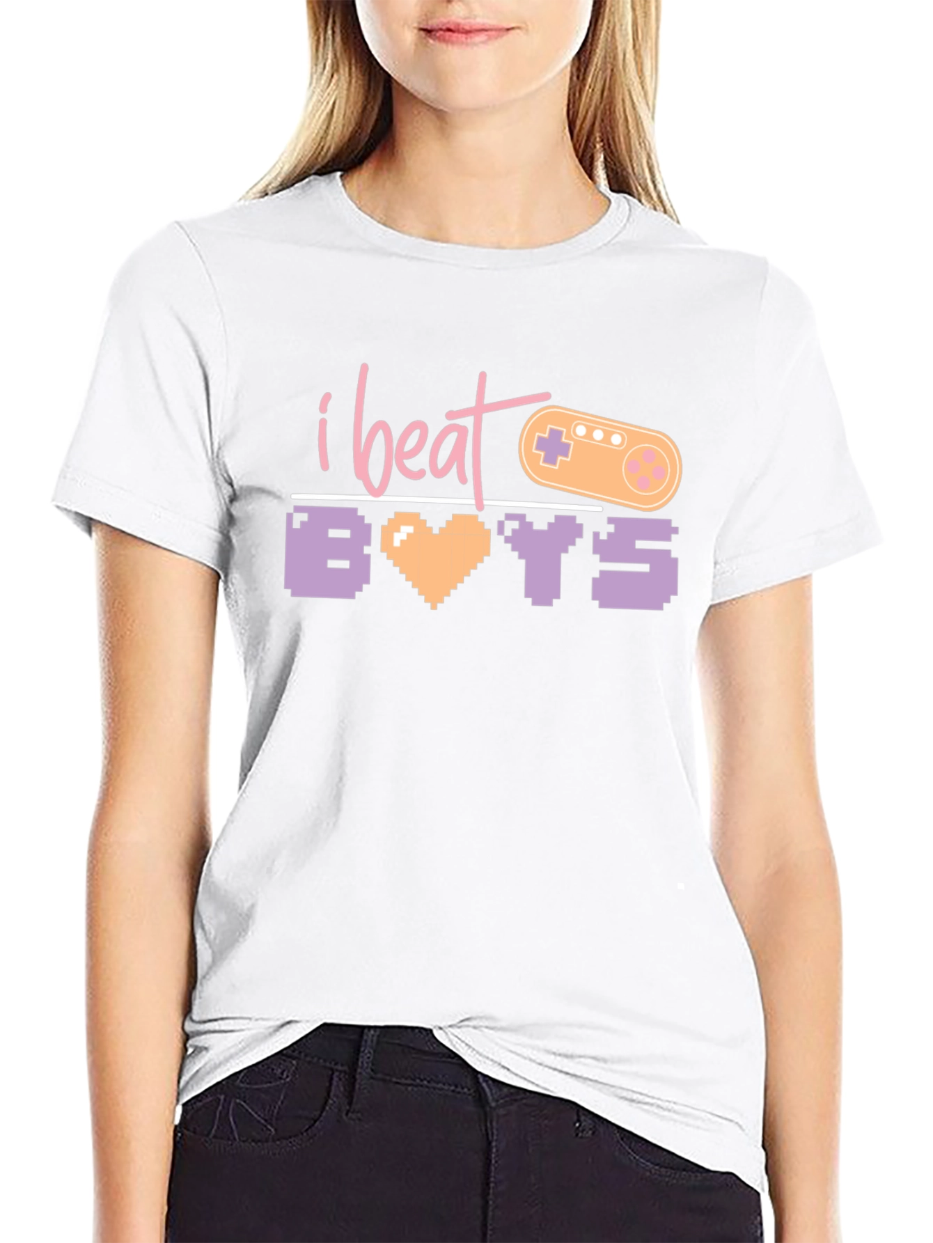 I Beat Boys T-Shirt - Gamer Tee