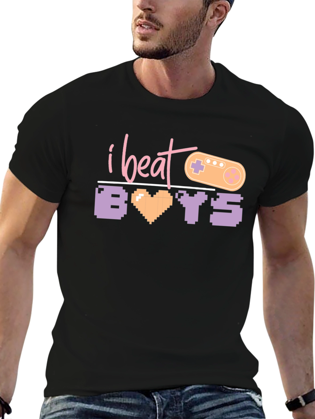 I Beat Boys T-Shirt - Gamer Tee