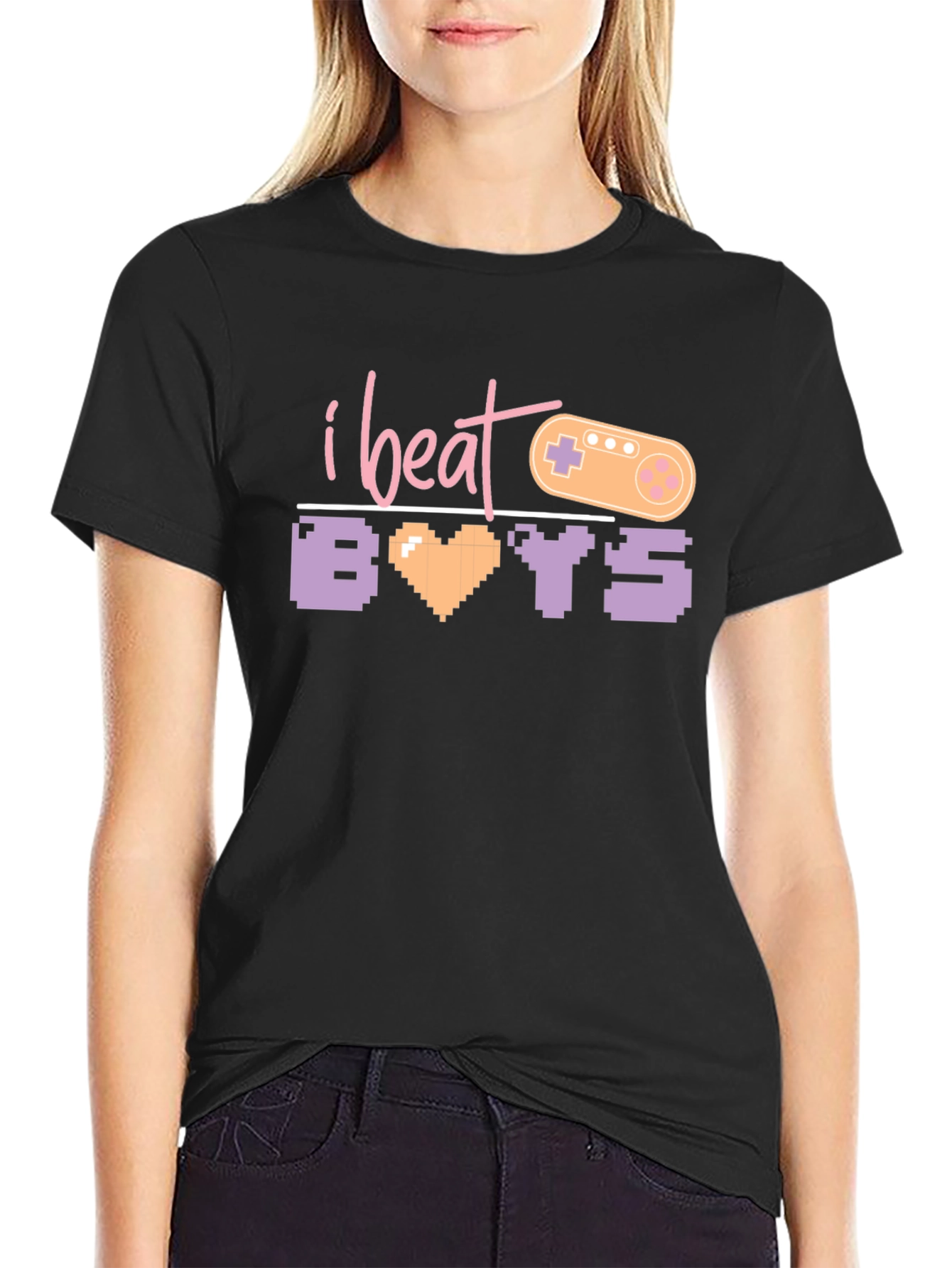 I Beat Boys T-Shirt - Gamer Tee