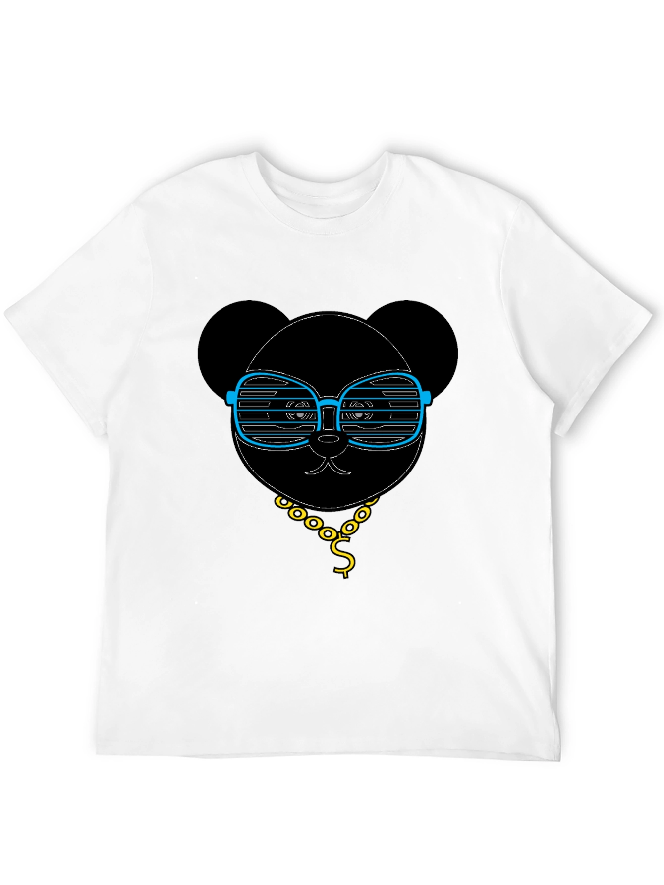 Cool Panda T-Shirt - Graphic Tee with Shades