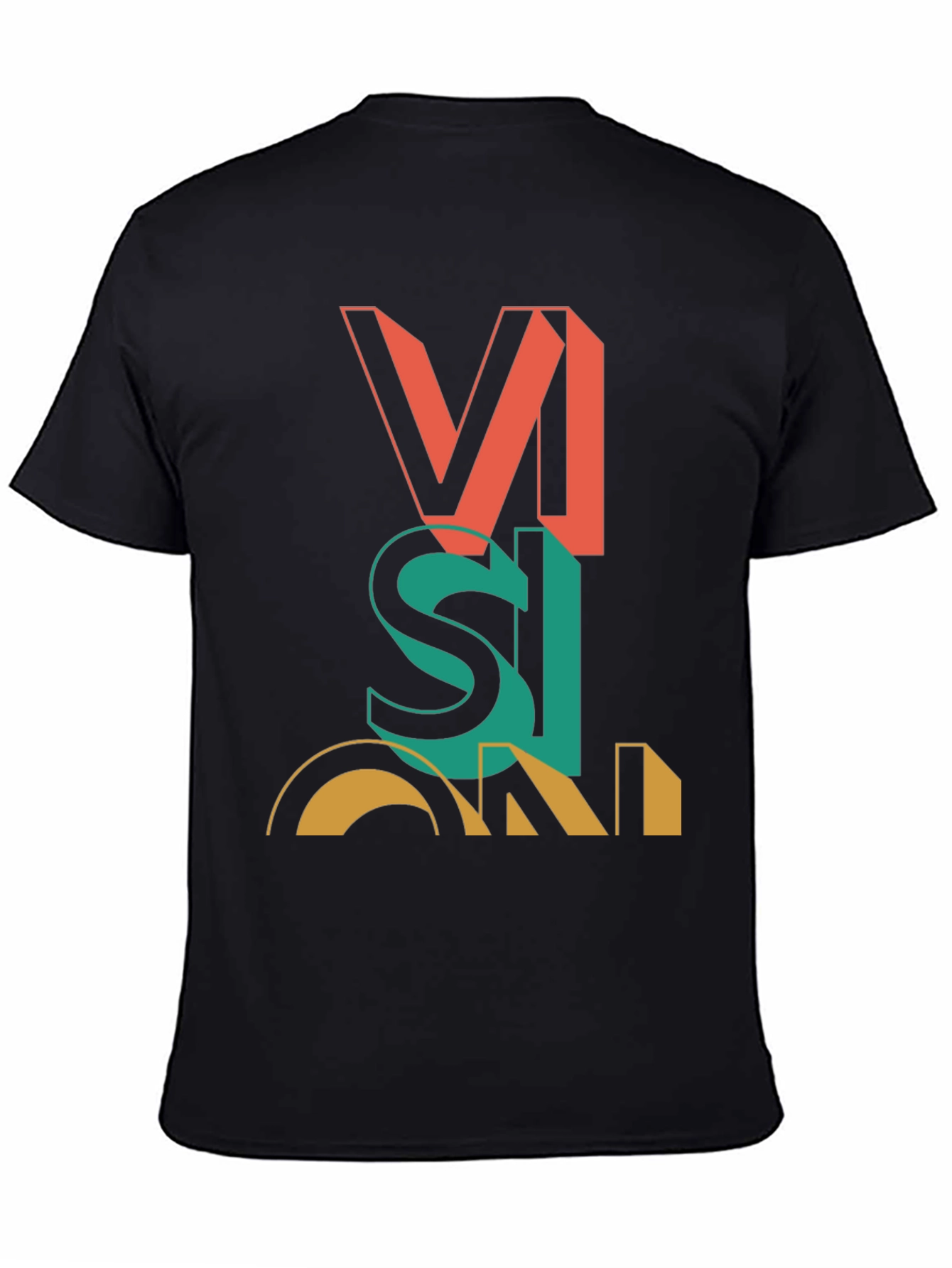 Vision Graphic Tee - Modern Artistic Statement