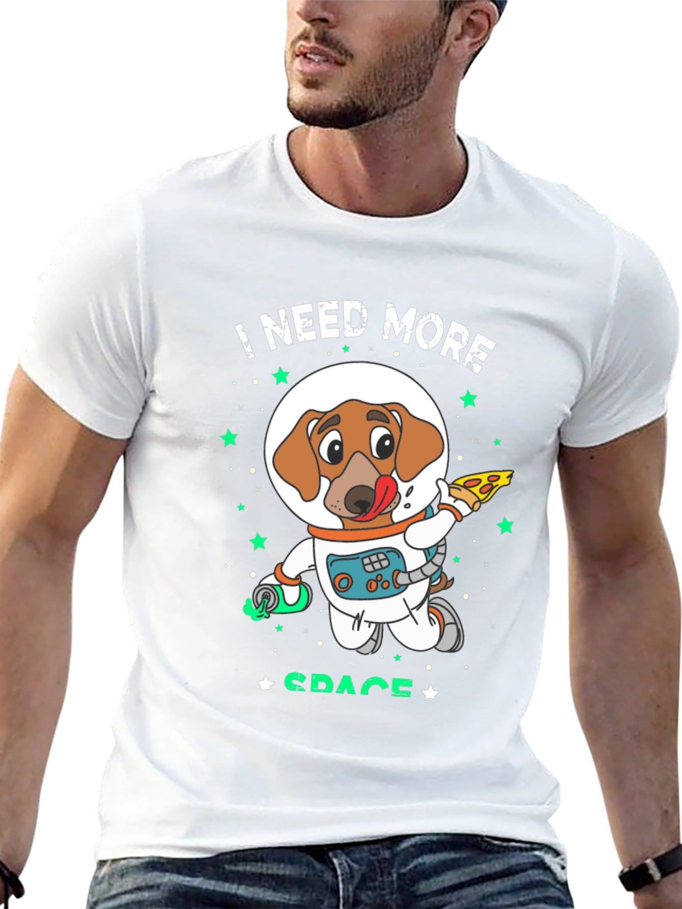 I Need More Space Dog Lover T-Shirt