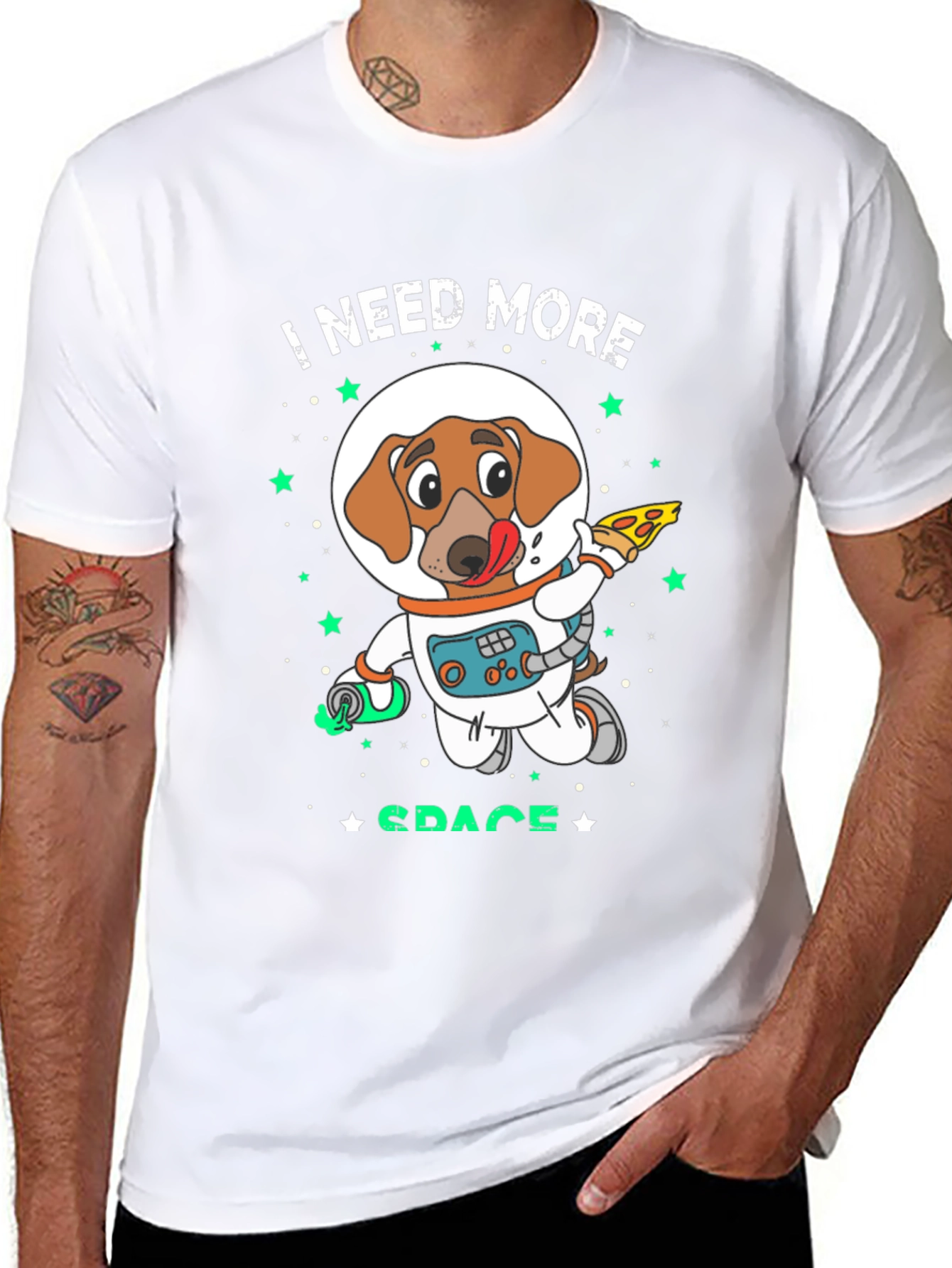 I Need More Space Dog Lover T-Shirt