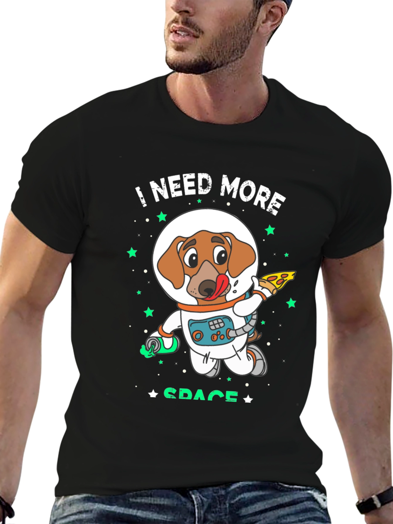 I Need More Space Dog Lover T-Shirt