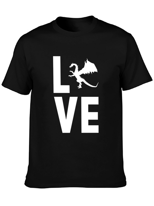 Dragon Love T-Shirt - Graphic Tee
