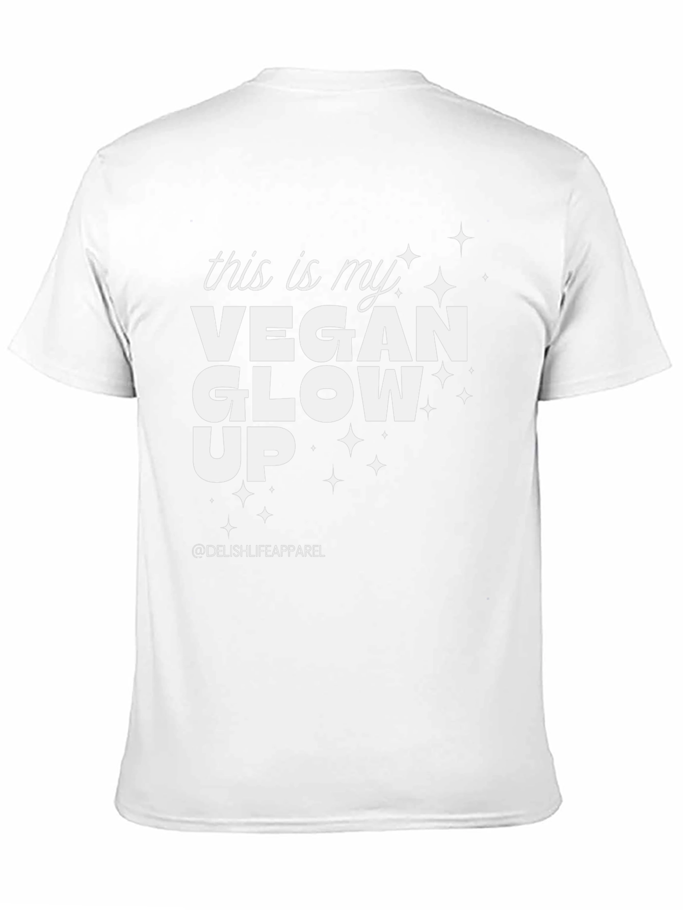 Vegan Glow Up T-Shirt - Black
