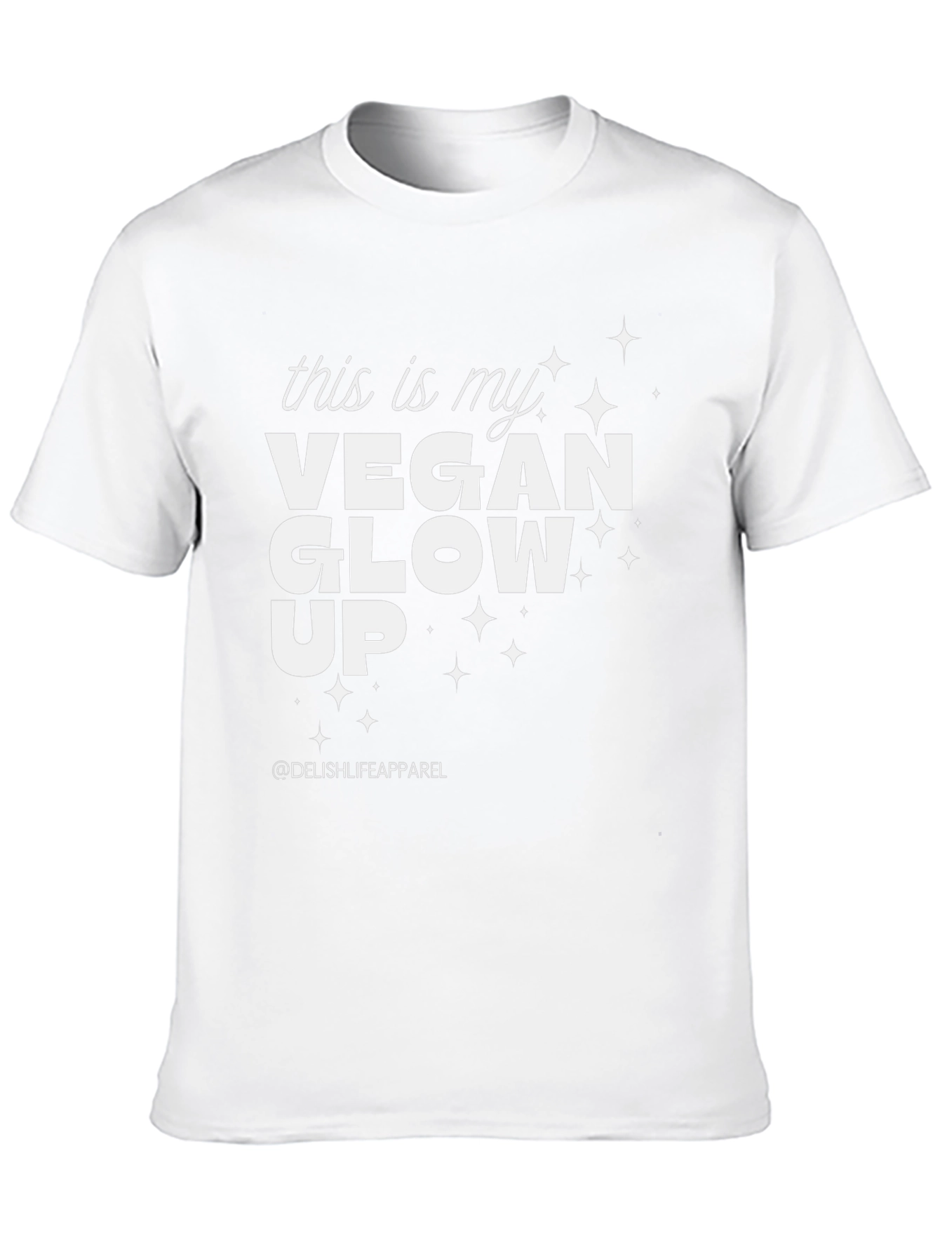 Vegan Glow Up T-Shirt - Black