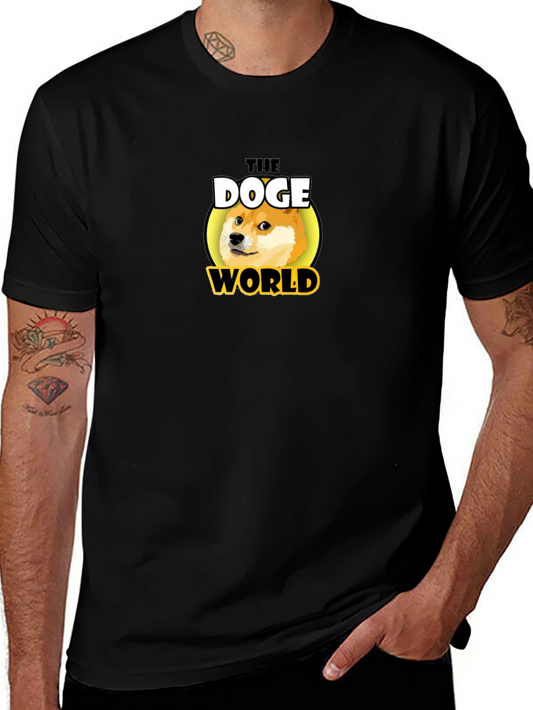 The Doge World Black T-Shirt