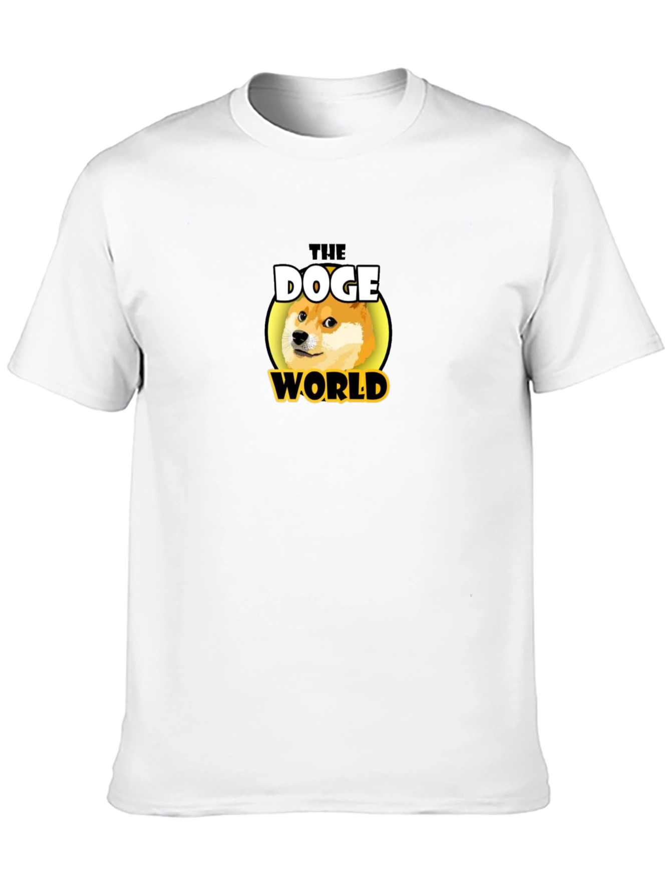 The Doge World Black T-Shirt
