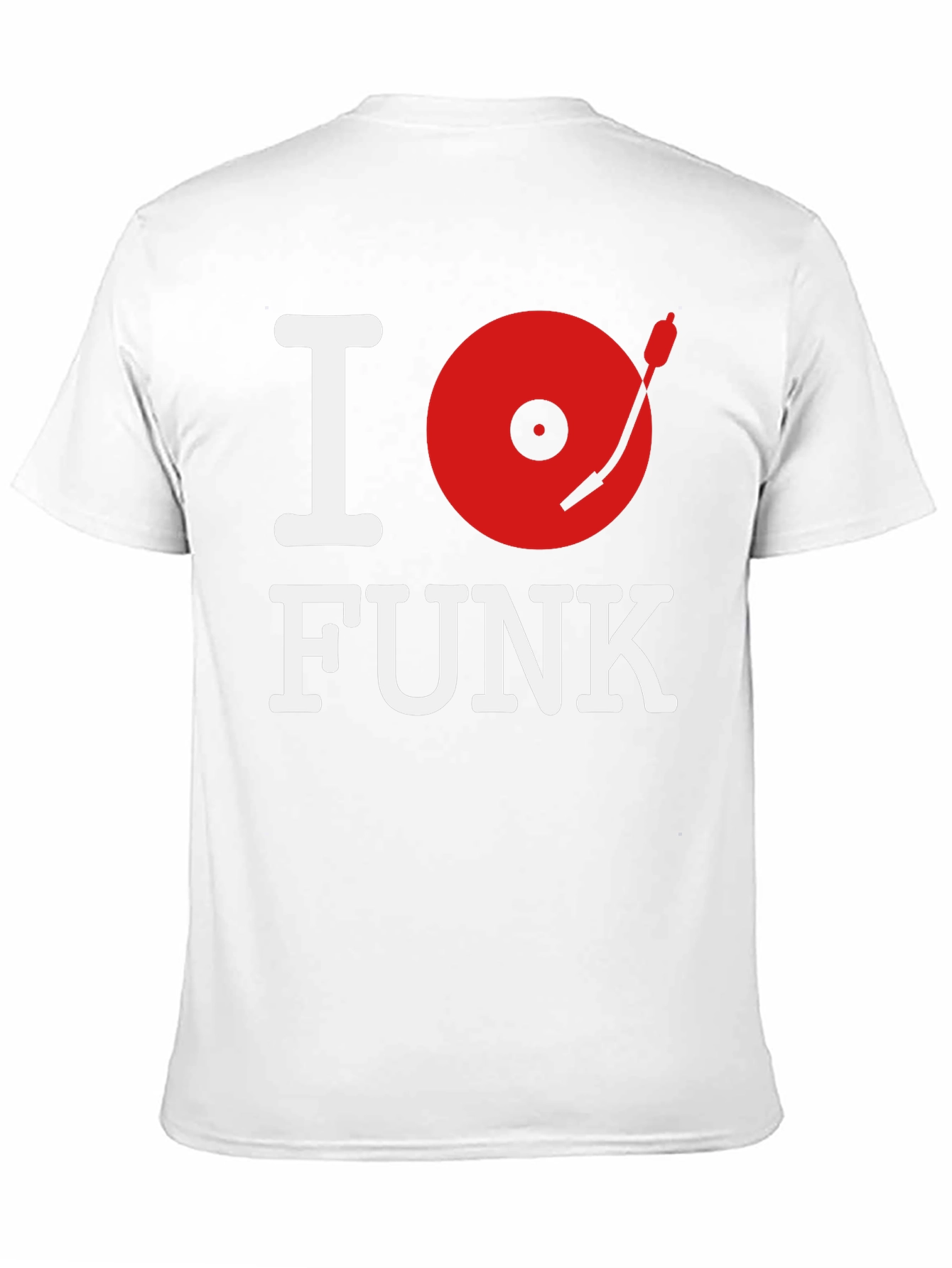 I Love Funk Graphic Tee - Retro Vinyl Design