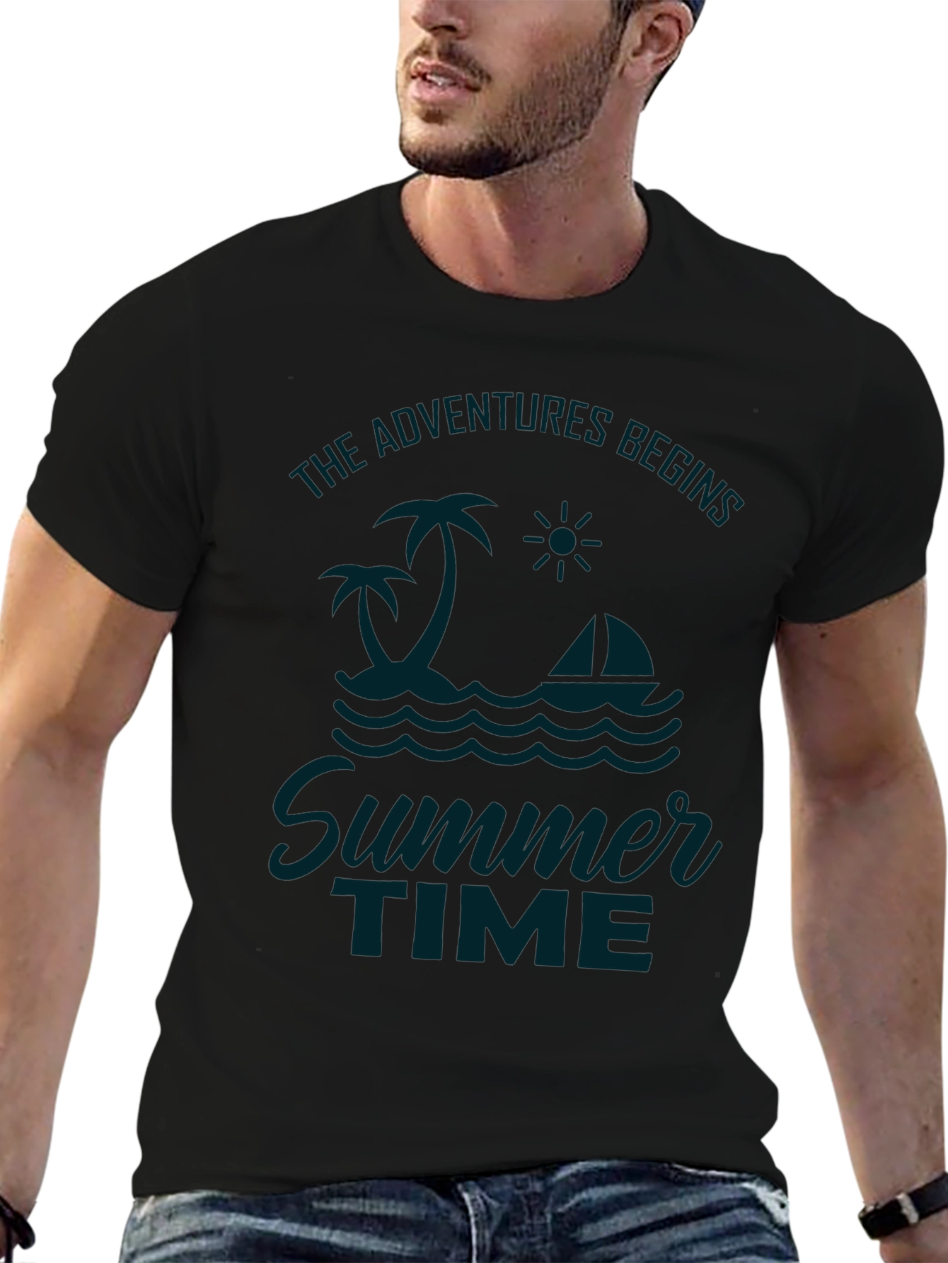 Summer Time Graphic Tee - Adventure Begins