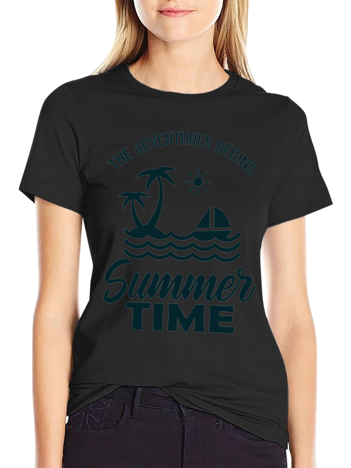 Summer Time Graphic Tee - Adventure Begins