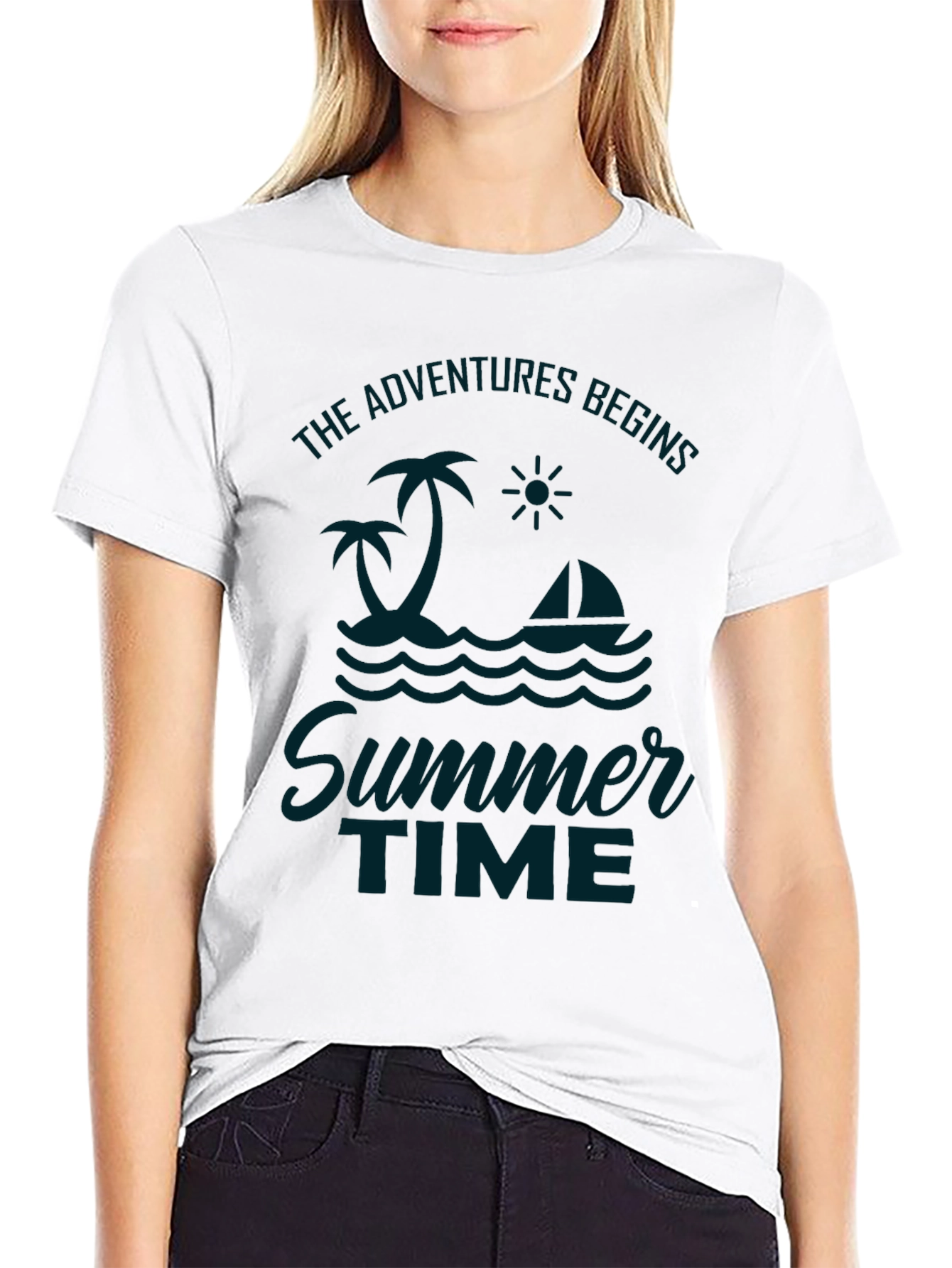 Summer Time Graphic Tee - Adventure Begins