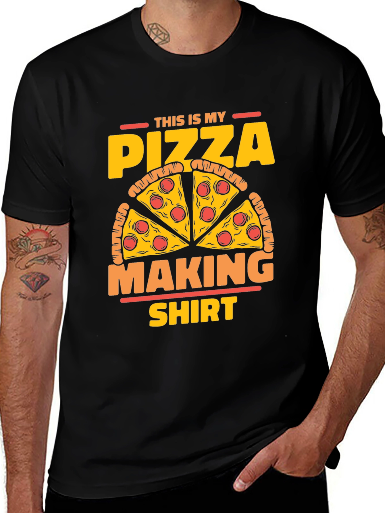 Pizza Making T-Shirt - Funny Graphic Tee