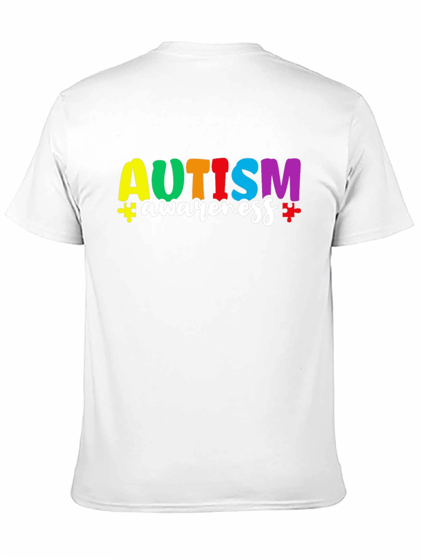Autism Awareness Graphic Tee - Black
